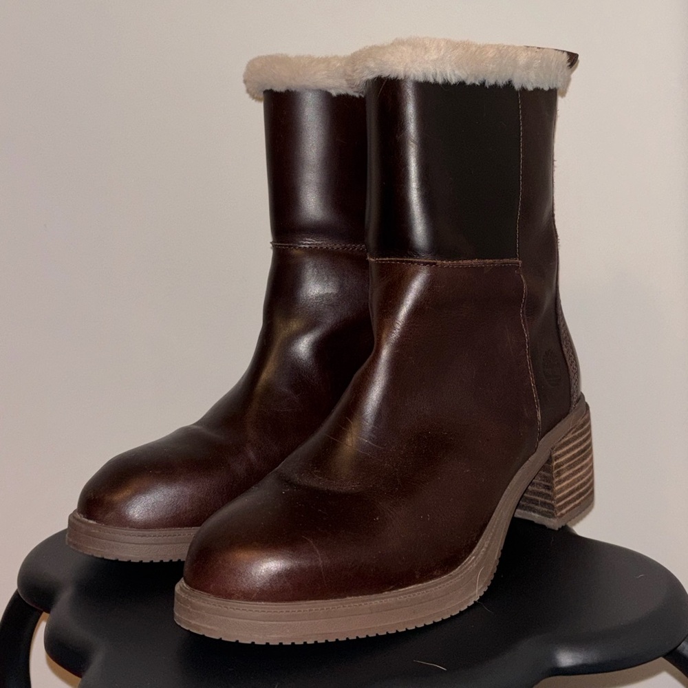Timberland Chocolate Brown Winter Boots